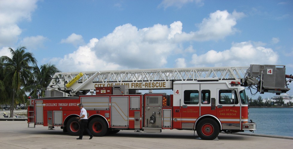 Miami_fire_truck_off_duty_at_waterfront by Phillip Pessar flickr (1).jpg