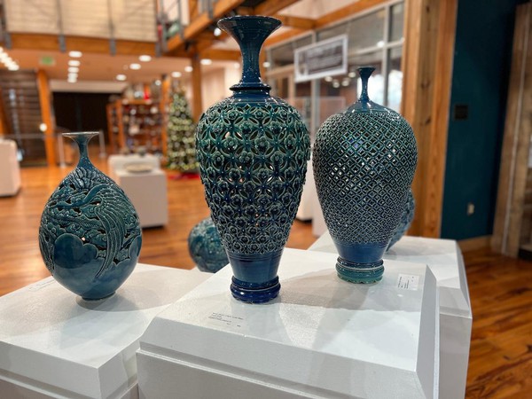 Pieces from the Korean Influence on  North Carolina  Pottery exhibit at the North Carolina Pottery Center.jpg