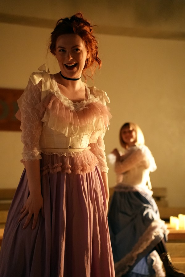 Oliver 4 -- Ashlee Waldbauer as Nancy and Katie Duerr dancing.jpg